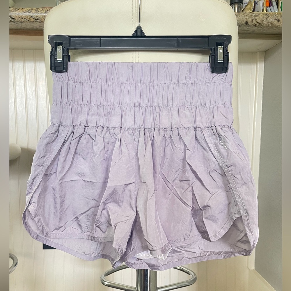 FP Movement by Free People High Waist Purple Shorts
